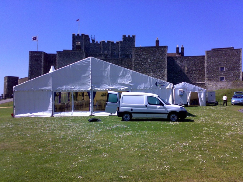 The CHRIS BARTON Band wedding at Dover Castle